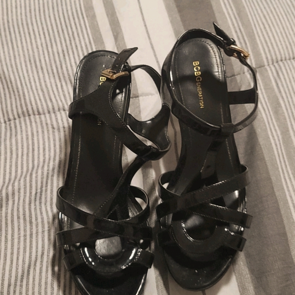 Black Sandal Heels